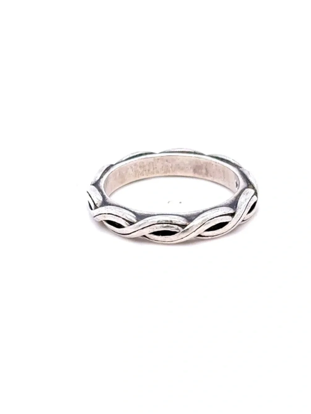 Pandora Changing Season Woven‎ Band Ring